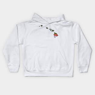 Hawaii Rainbow Trout Kids Hoodie